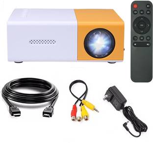 Jaaro Mini Projector Home Theater LED Projector IQ61 (600 lm / Remote Controller) Portable Projector