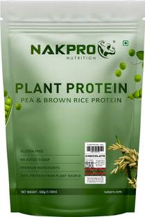 Nakpro Vegan Plant Protein Powder for Muscle Gain and Recovery | Nutrition Supplement | Plant-Based Protein