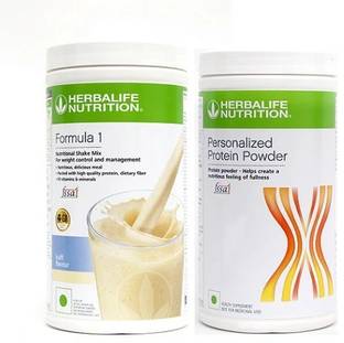 Herbalife Nutrition Weight Loss Combo Pack Formula 1 KULFI 500G + PPP400G Protein Shake