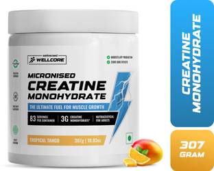 Wellcore Micronised Creatine Monohydrate | Lab Tested | Enhanced Absorption | 100% Pure Creatine
