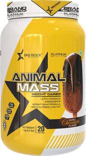 BIG ROCK NUTRITION Animal Mass Weight Gainer Powder for Men and Women Weight Gainers/Mass Gainers