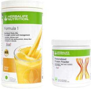 HERBALIFE Formula1 Shake - Mango Flavor With Personalized Protein Powder 200 Gram Plant-Based Protein