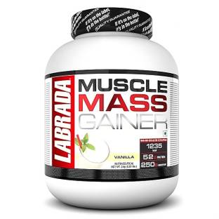 Labrada nutrition Labrada MUSCLE MASS GAINER(VANILLA) Weight Gainers/Mass Gainers