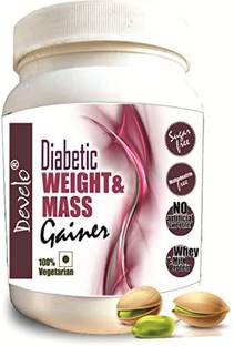 DEVELO Weight & Mass Gainer for Diabetics, Sugar Free Supplement for Diabetes Care Weight Gainers/Mass Gainers