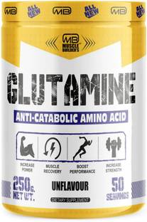 MB MUSCLE BUILDER'S Glutamine For Increased Strength|Muscle Recovery|Boost Performance & Power Glutamine