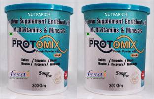 NUTRARICH Protomix DHA Sugarfree Protein Powder Nutrition Muscle Growth Maintain Weight Protein Blends