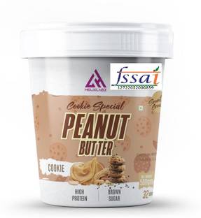 HELIXLABZ Peanut Butter High Protein- (Cookie & Cream, 1kg) Pre Workout