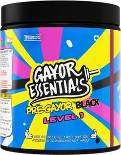 gayor essentials Pre gayor Level 1 | Optimally Dosed Pre-Workout for Beginners 52 Servings Pre Workout