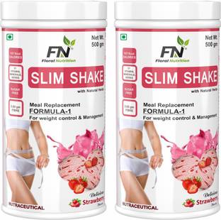 Floral Nutrition Slim Shake Formula 1 with Natural Herbs for Weight Control & Management Protein Shake