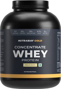 Nutrabay Gold 100% Whey Protein Concentrate with Digestive Enzymes & Vitamin Minerals Whey Protein