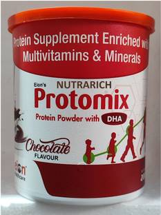NUTRARICH Protomix DHA Protein Powder Vitamin B12 Energy Nutrition Weight Muscle Growth Protein Blends