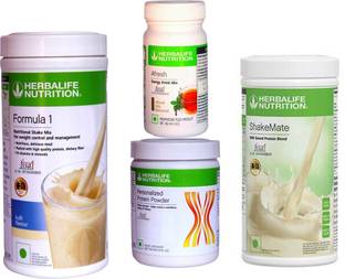 HERBALIFE FORMULA1KULFI PROTIEN POWDER 200 AFRESH ENERGY DRINK TULSI SHAKEMATE MILK 500 Protein Shake