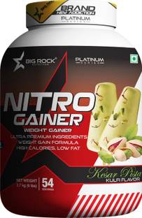 BIG ROCK NUTRITION Nitro Gainer Labdoor Certified Weight Gainers/Mass Gainers
