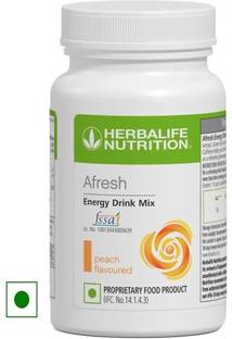 Herbal Nutrition Life Afresh Energy Drink Mix , Peach Flavour , 50 gm Energy Bars