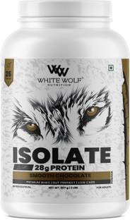 White Wolf Whey Isolate Protein | 28g Protein | Smooth Chocolate | Low Carb | 25 Servings | Whey Protein