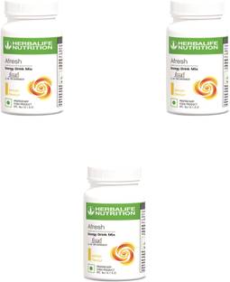 HERBALIFE Nutrition Afresh Energy Drink Mix (Pack of 3) Protein Blends