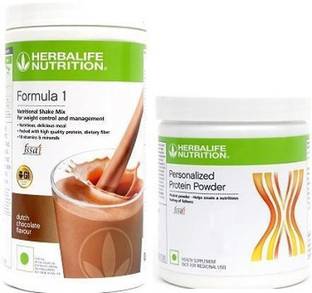 HERBALIFE Weight Loss Combo Pack Formula 1 + personalized protein powder Plant-Based Protein