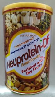 NUTRARICH Neuprotin-DF Dryfruit Protein Powder Vitamin B12 Nutrition Stamina Weight Muscle Protein Blends