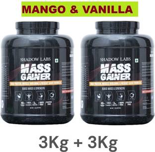 OREALFIT Shadow Labs Mass Gainer For Bulk Gaining Authentic Weight Gainers/Mass Gainers