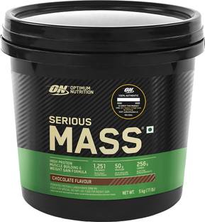 Optimum Nutrition (ON) Serious High Protein Weight / Mass Gainers with Vitamins,Minerals& Creatine Weight Gainers/Mass Gainers