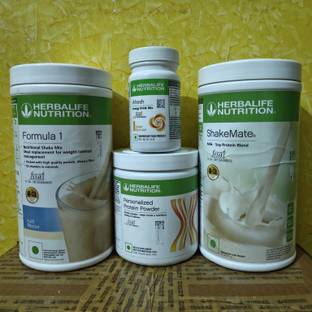 Herbalife Nutrition WEIGHT LOSS FORMULA 1 KULFI SHAKE SHAKEMATE PROTEIN POWDER 200GM AFRESH GINGER Protein Shake