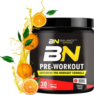 BN BALANCE NUTRITION Supplement Drink Explosive Energy & Hyper Pumps Pre Workout