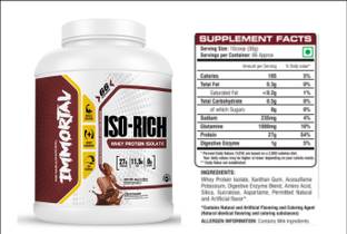 immortal ISO-RICH Isolate Protein Chocolate Whey Protein