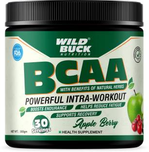 WILD BUCK BCAA With Herbs Power To Delay Muscle Fatigue,Breakdown & Increase Muscle Growth BCAA