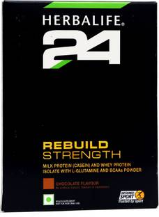 HERBALIFE H24 Rebuild Strength with Milk Protein & Whey Protein Isolate-Powder-500 g Plant-Based Protein