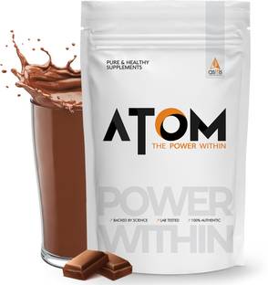 AS-IT-IS Nutrition ATOM Whey Protein Isolate 1kg | 30g protein, 6.1g BCAA & 13g EAA | Whey Protein