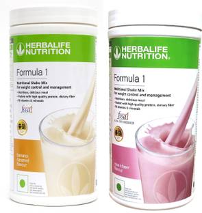 HERBALIFE FORMULA 1 BANANA & ROSE KHEER 2 PIECES Protein Shake