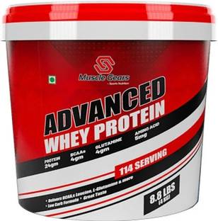 Muscle Gears Advance Whey 8.8 lbs Coffee Whey Protein