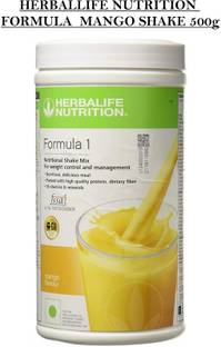 HERBALIFE Weight Loss FORMULA 1 MANGO SHAKE Plant-Based Protein