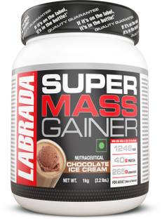 Labrada nutrition New Super Mass Gainer 1kg (1 kg, Chocolate Ice Cream) Weight Gainers/Mass Gainers