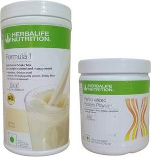 HERBALIFE Formula 1 Nutritional Shake Vanilla Flavor With Protein Powder 200 Gram Plant-Based Protein