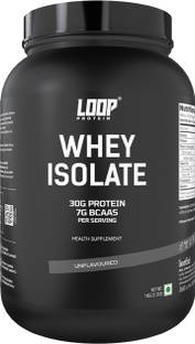 loop protein Whey Isolate | 30g Protein, 7g BCAA per Scoop | Easy to Digest Whey Protein