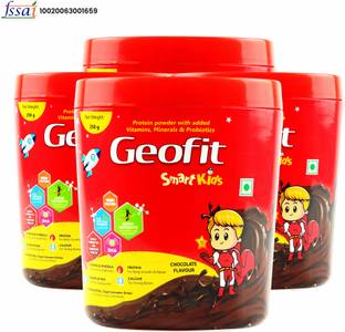 GEOFIT Chocolate Protein for Little Ones (4-6 yrs) | Grow Strong & Healthy Protein Blends