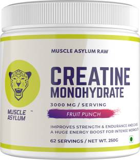 Muscle Asylum Creatine Monohydrate Powder - 62 Servings Creatine