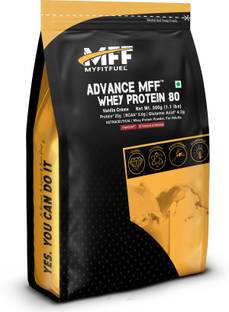 MyFitFuel Advance MFF Whey Protein 80 with Digezyme® and 22 Advance Vitamins and Minerals. Whey Protein