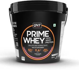 QNT Prime Whey, 100% Whey Protein with whey Isolate Whey Protein