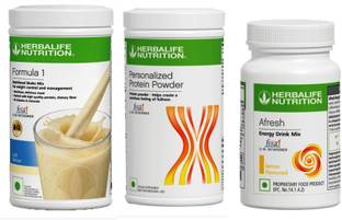 HERBALIFE MANGO SHAKE 500G, PPP400G, AFRESH LEMON 50G Combo