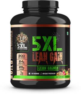 The 5xl Nutrition Lean Mass Gainer For Lean Muscle Mass | 24g Protein, 25g Carbs, 200 Calories | Weight Gainers/Mass Gainers
