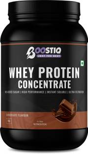 boostiq Whey Protein Concentrate 23.7g Fast Absorbing And Easy to Digest 100% Authentic Whey Protein
