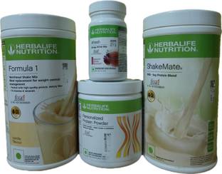 HERBALIFE FORMULA 1 VANILLA SHAKE SHAKEMATE PROTEIN POWDER 200GM AFRESH KASHMIRI KHAWA Protein Shake