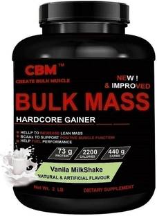 CBM BULK MASS GAINER FOR MUSCLE AND WEIGHT GAIN Weight Gainers/Mass Gainers