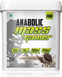 Muscle Dominator Anabolic Mass Gainer | 50g Protein | 3g Creatine | 2g L-Argnine | 1154kcal Weight Gainers/Mass Gainers