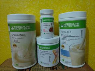 HERBALIFE FORMULLA KULFI SHAKE AFRESH KASHMIRI KHAWA ROTEIN POWDER 200GM SHAKEMATE Protein Shake