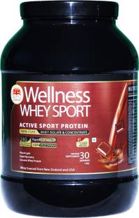 GuruPrasadam WELLNESS WHEY SPORT PROTEIN 1 KG Whey Protein