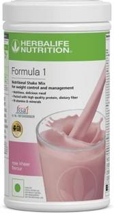 HERBALIFE Formula 1 Shake rose kheer Plant-Based Protein (500 g, orange) Protein Shake