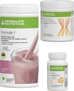 Herbalife Nutrition F1 SHAKE Rose kheer , PP Powder 200 G , Afresh - Lemon Protein Shake